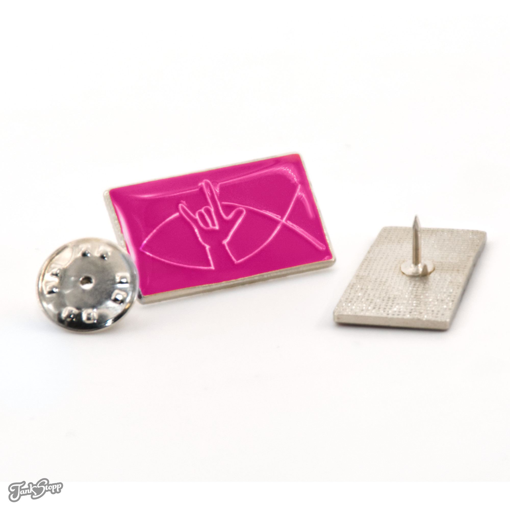 Ansteck-Pin (ICHTHYS ILY) – Bild 2