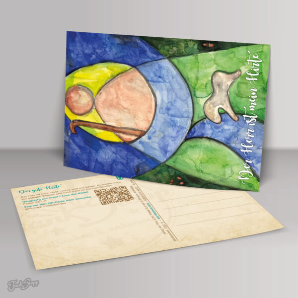 Karte "Der gute Hirte"