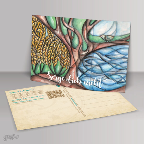 Karte "Sorge Dich nicht!"