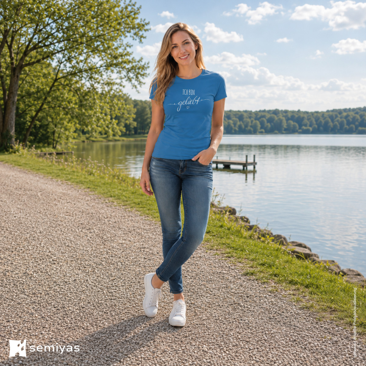T-Shirt "ICH BIN geliebt" – Bild 2