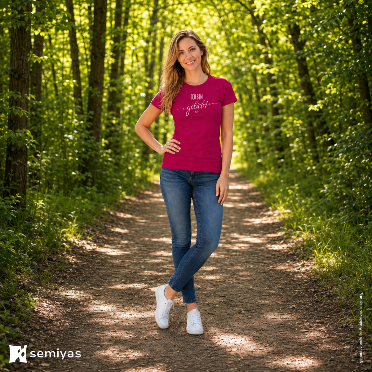 T-Shirt "ICH BIN geliebt" – Bild 3