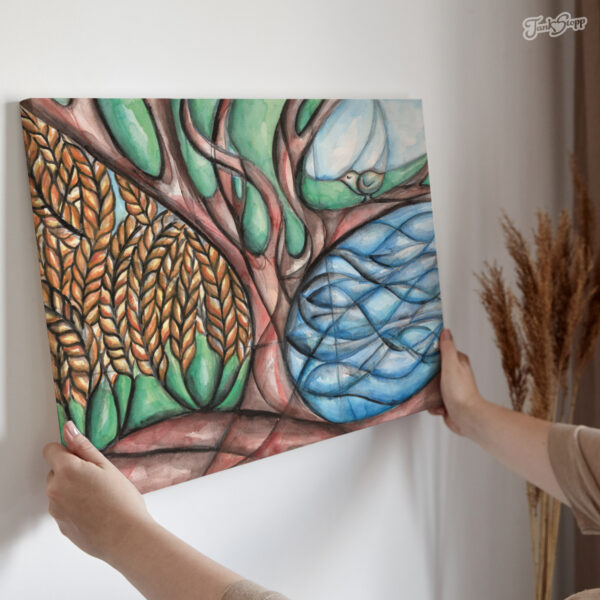 Kunstdruck "Sorge dich nicht"