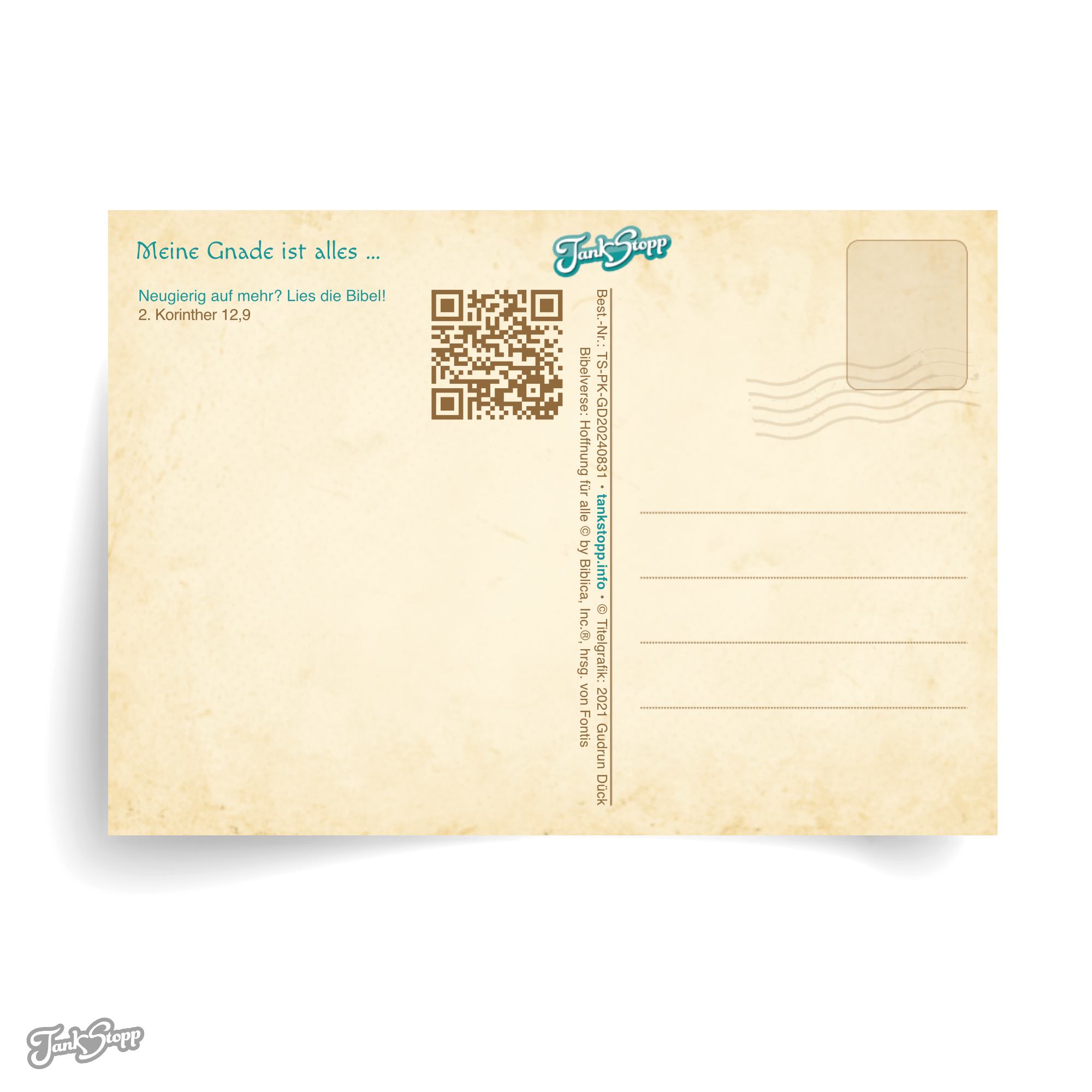 Karte - Meine Gnade ist alles – Bild 2